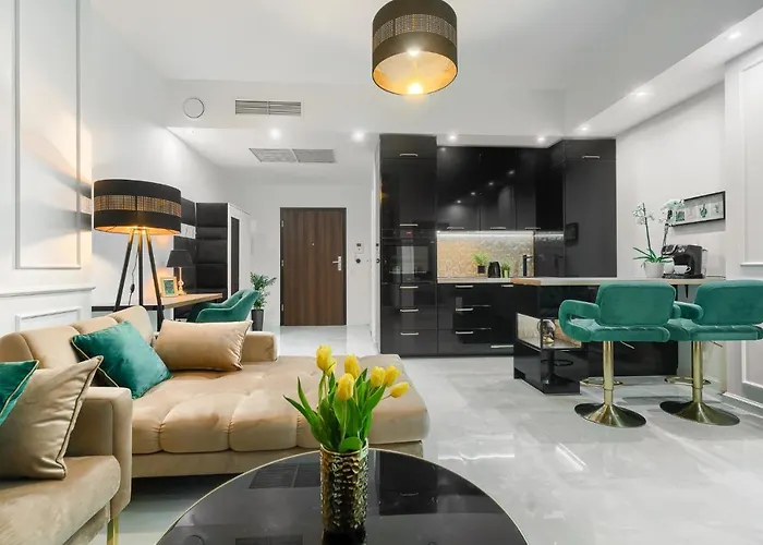 Hotel apartamentowy Hanza Tower 5 Stars Szczecin